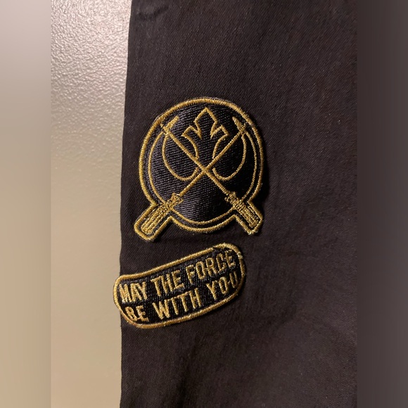 Star Wars Patch Skinny Jeans Plus Size 16 Tall - Picture 9 of 10